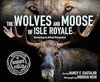 Algopix Similar Product 1 - The Wolves and Moose of Isle Royale