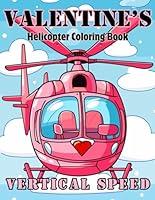 Algopix Similar Product 13 - Valentine Helicopter coloring book 80