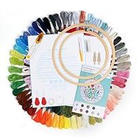 Algopix Similar Product 8 - Caydo Embroidery Kit with Water Soluble