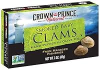 Algopix Similar Product 12 - Crown Prince Natural Smoked Baby Clams