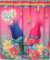 Algopix Similar Product 9 - Trolls Hugfest Shower Curtain