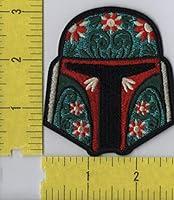 Algopix Similar Product 20 - Star Wars Boba Fett flowers helmet iron