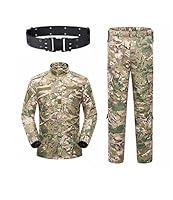 Algopix Similar Product 10 - KYhao Military Camo Tactical Suit Men