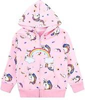 Algopix Similar Product 2 - Popshion Baby Girls Zip up Rainbow