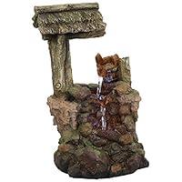Algopix Similar Product 10 - Sunnydaze Mossy Country Well Indoor
