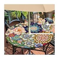 Algopix Similar Product 3 - Lutexblcor Outdoor Tablecloth with