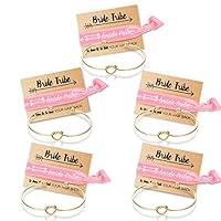 Algopix Similar Product 18 - Bridesmaid braceletsIkooo 5 pcs Love