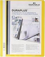 Algopix Similar Product 15 - Durable Filing PVC Folder with Clear A4