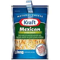 Algopix Similar Product 11 - Kraft Mexican 4Cheese Finely Shredded