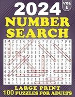 Algopix Similar Product 2 - 2024 Number Search Large Print 100