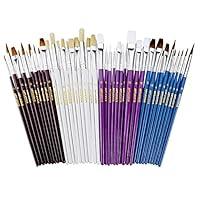 Algopix Similar Product 2 - 40 Pack Paint Brushes for Acrylic