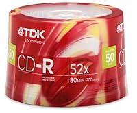 Algopix Similar Product 6 - TDK CDR80CB50 CDR Data 80 Minute