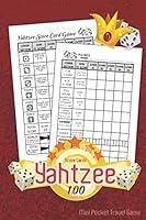 Algopix Similar Product 2 - Yahtzee Score Cards Mini Pocket Travel