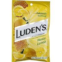 Algopix Similar Product 15 - Ludens Throat Drops Honey Lemon  25
