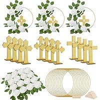 Algopix Similar Product 10 - Wesiti 48 Pcs Baptism Centerpiece