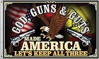Algopix Similar Product 5 - Flags CPS36680-BRK God Guns & Guts Flag