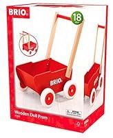Algopix Similar Product 12 - Brio Infant & Toddler - Wooden Doll Pram