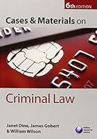 Algopix Similar Product 17 - Cases and Materials on Criminal Law