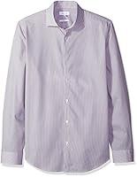 Algopix Similar Product 2 - Calvin Klein Mens Long Sleeve Button