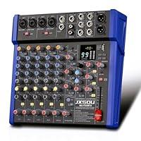 Algopix Similar Product 19 - JXSOU MUP DJ Mixer Audio Mixer