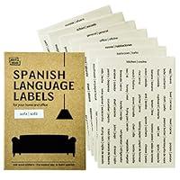 Algopix Similar Product 19 - 648 Spanish  English language stickers