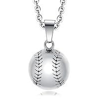 Algopix Similar Product 15 - Yonhon Softball Necklace Sport Pendant