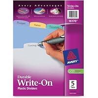 Algopix Similar Product 3 - Multicolor WriteOn Big Tab Dividers