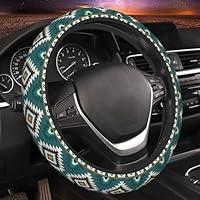 Algopix Similar Product 8 - GEHGXF Green Tribal Geometric Steering