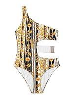 Algopix Similar Product 2 - SweatyRocks Womens Baroque Print One