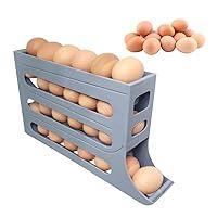 Algopix Similar Product 15 - 4 Tiers Egg Holder for Fridge 2024 New