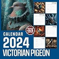 Algopix Similar Product 1 - Victorian Pigeon Calendar 2024 15