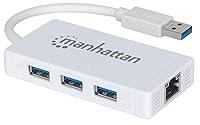 Algopix Similar Product 3 - Manhattan 3Port USB Hub/Ethernt (507578)