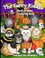 Algopix Similar Product 10 - The Furry Kiddos HowlOWeen Coloring