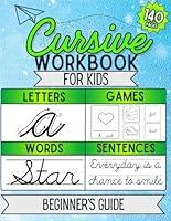 Algopix Similar Product 14 - Cursive Workbook for Kids A Beginners