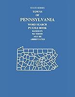 Algopix Similar Product 14 - Towns of Pennsylvania Word Search