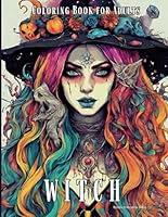 Algopix Similar Product 3 - Witch Portrait Coloring Book for