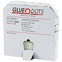 Algopix Similar Product 13 - Glue Dots Medium Profile High Tack Glue
