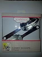 Algopix Similar Product 8 - Silver Tone Candy Scoops for Wedding