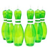 Algopix Similar Product 16 - Large Bowling Pin Water Bottles Green 