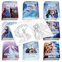 Algopix Similar Product 13 - 24pcs Frozen Coloring Books Mini