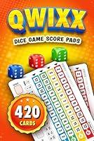 Algopix Similar Product 12 - Qwixx Dice Game Score Pads 420