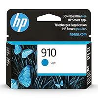 Algopix Similar Product 7 - HP 910 Cyan Ink Cartridge  Works with