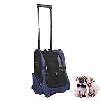 Algopix Similar Product 14 - Pet Rolling Carrier Backpack Wheel