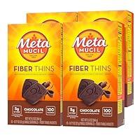 Algopix Similar Product 7 - Metamucil Fiber Thins Daily Psyllium