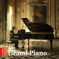 Algopix Similar Product 14 - Grand Piano Calendar 2025 365 Days of