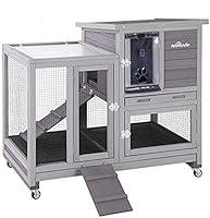 Algopix Similar Product 19 - Aivituvin Rabbit Hutch Indoor Bunny