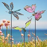 Algopix Similar Product 2 - Juegoal 34 Inch Butterfly Garden Stakes