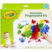 Algopix Similar Product 6 - Crayola Washable Finger Paint Set