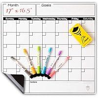 Algopix Similar Product 6 - Dry Erase Calendar SetMonthly Fridge