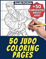 Algopix Similar Product 5 - 50 Judo Coloring Pages Book for Kids